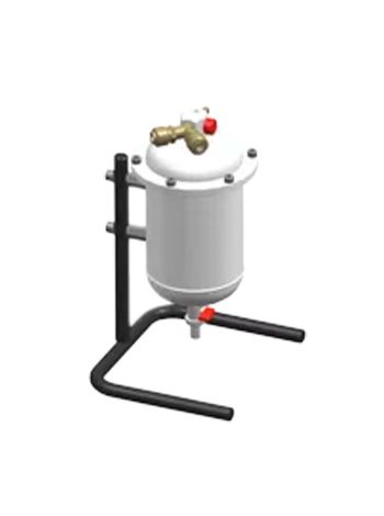 Air filtration unit for suppliedair