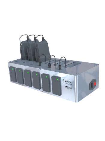 e3000/e3000X multi bay charger for 6 batteries