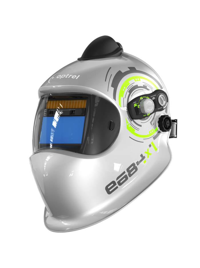 PAPR helmet shell (e3000) e684 - silver