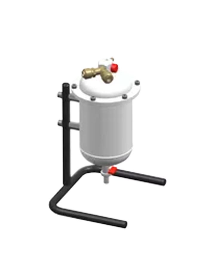 Air filtration unit for suppliedair