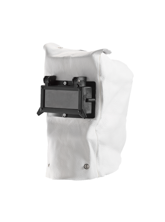 B430 Leather Mask (SN 11) 105 x 50mm - With Flip Up