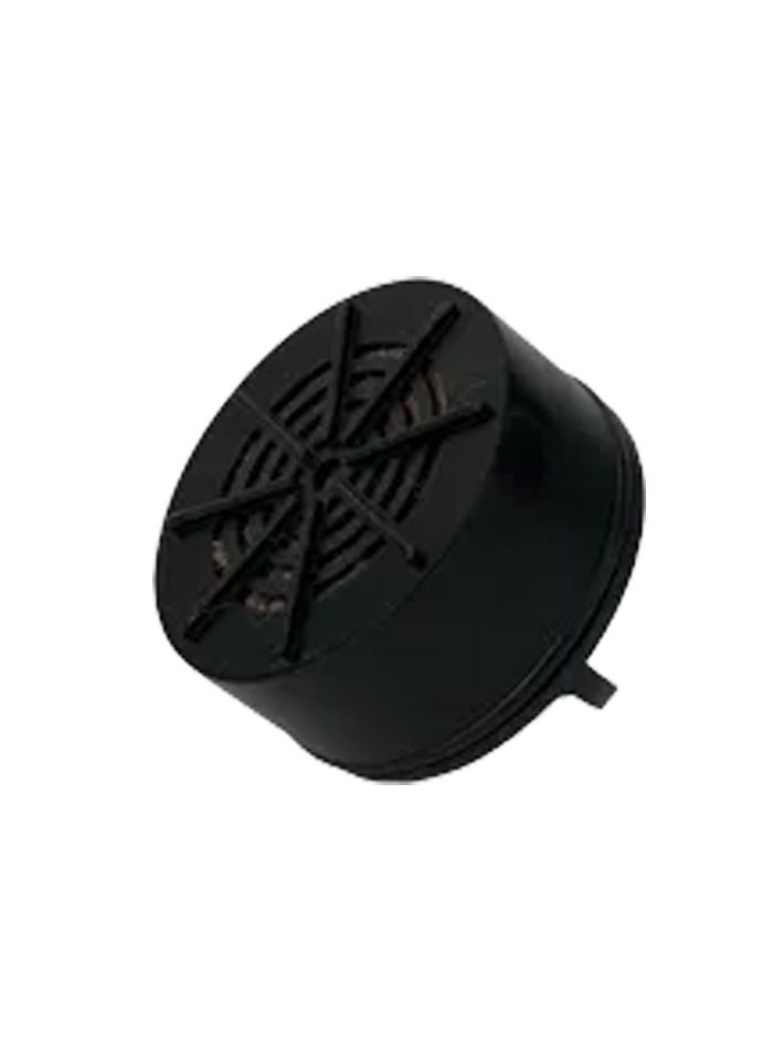 Noise silencer with sealing ring (set) for suppliedair