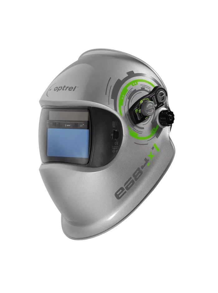 E684 Welding Helmet (SN 4/5-13 Autopilot) - Silver
