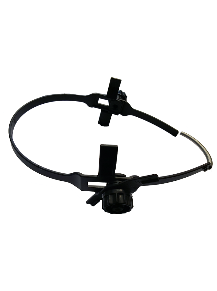 Hard hat adapter with spring